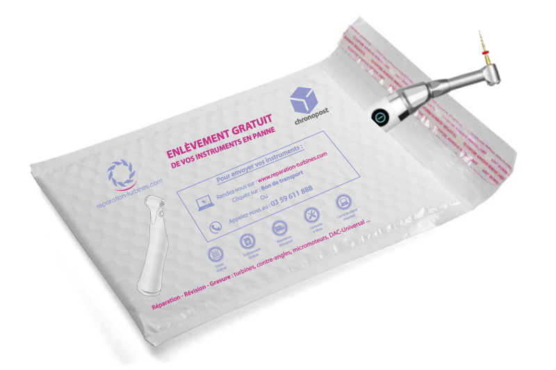 reparation turbines instruments d'endodontie toutes marques