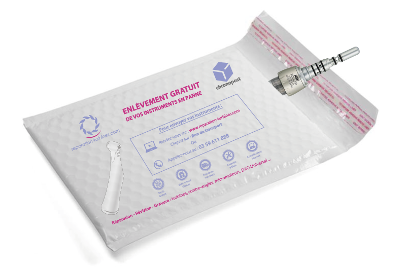 Réparation raccords rapides Bien-Air, KaVo, NSK, W&H, Sirona, Satelec, EMS, Midwest, Woodpecker, DTE, Anthos