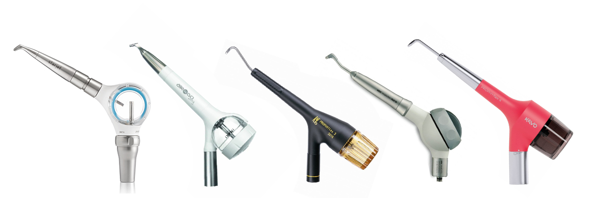 Réparation aéropolisseurs dentaires Bien-Air (Unifix), KaVo (Multiflex), NSK, W&H, Sirona, Midwest, Star