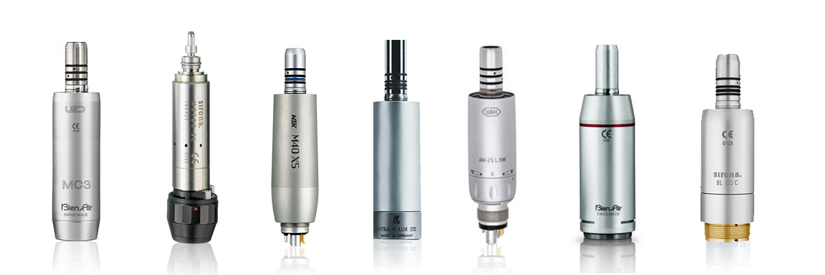 reparation-turbines-micromoteurs NSK Kavo, Bien-Air, W&H, Sirona, Micromega